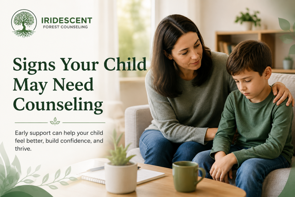 Signs Your Child May Need Counseling