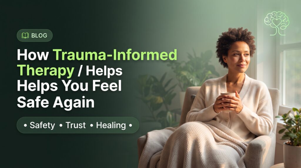 How Trauma-Informed Therapy Helps You Feel Safe Again