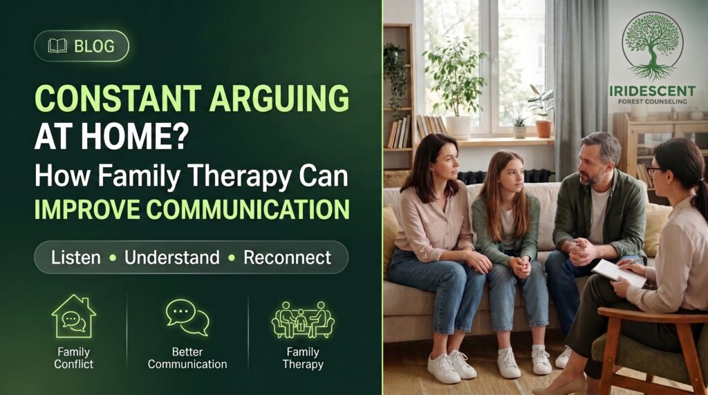 Constant Arguing at Home How Family Therapy Can Improve Communication